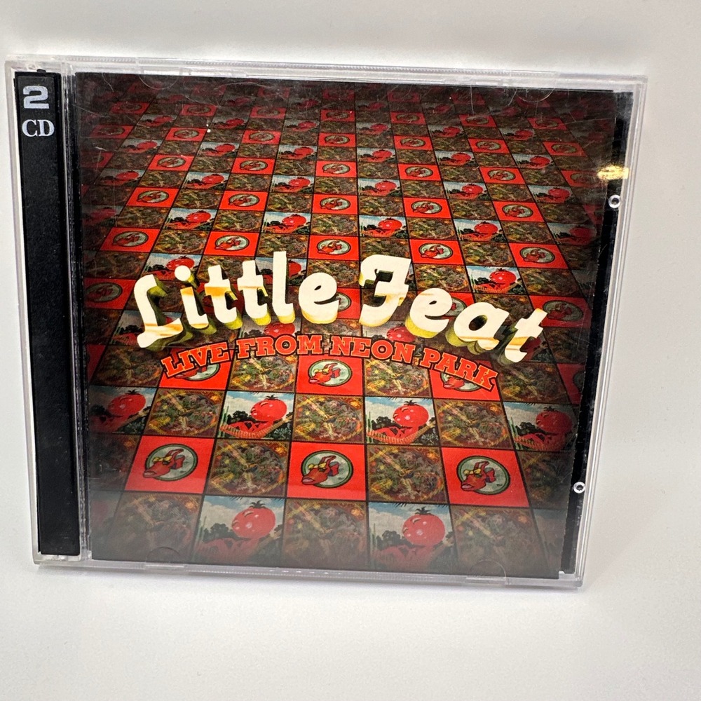 Little Feat Live From Neon Park 2-CD Set 1996 Zoo Entertainment Rock Blues NM